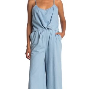 Light denim jumpsuit